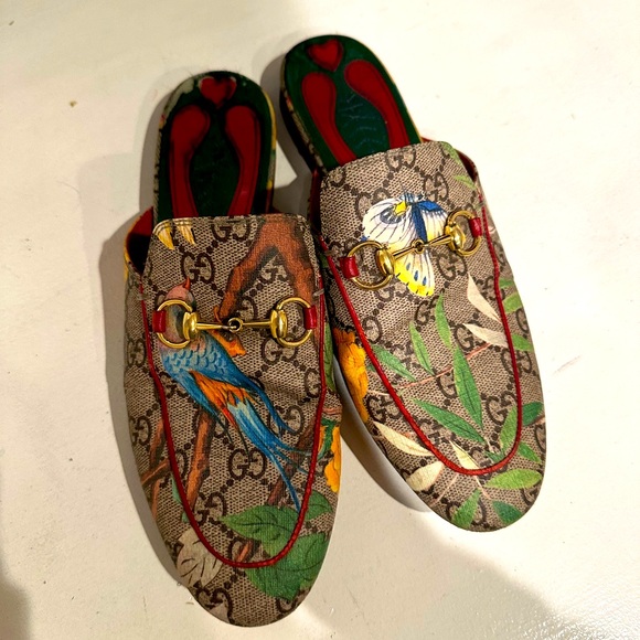 USED GUCCI WOMEN PRINCETOWN SLID - Picture 1 of 5